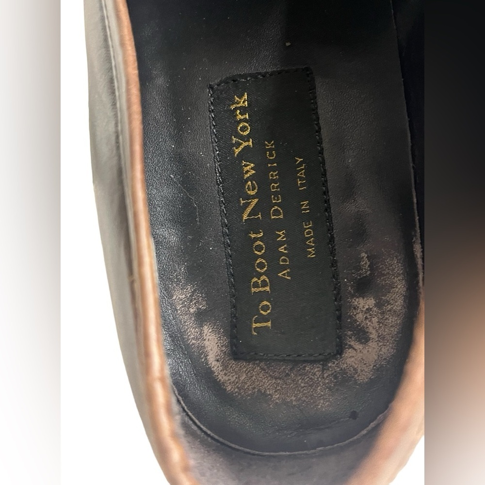 To Boot New York  Brown leather  Loafer size 10 - Picture 6 of 11